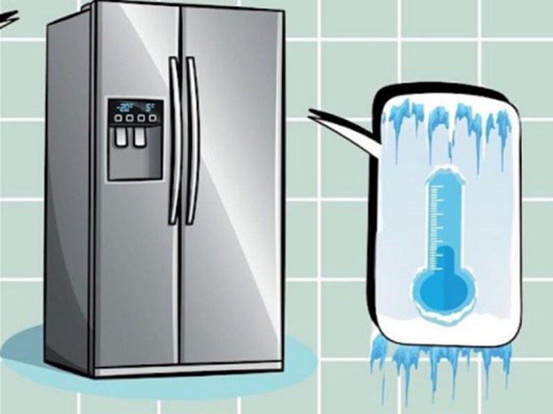Tủ lạnh không đủ nhiệt độ để làm lạnh