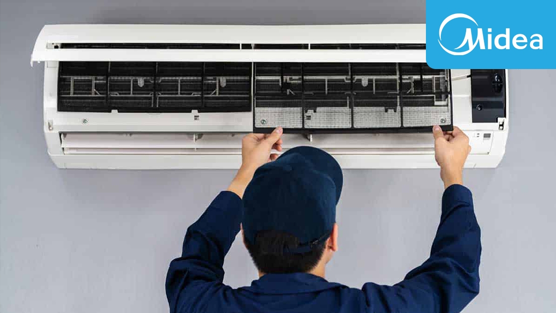 Vệ sinh lưới lọc điều hòa định kỳ