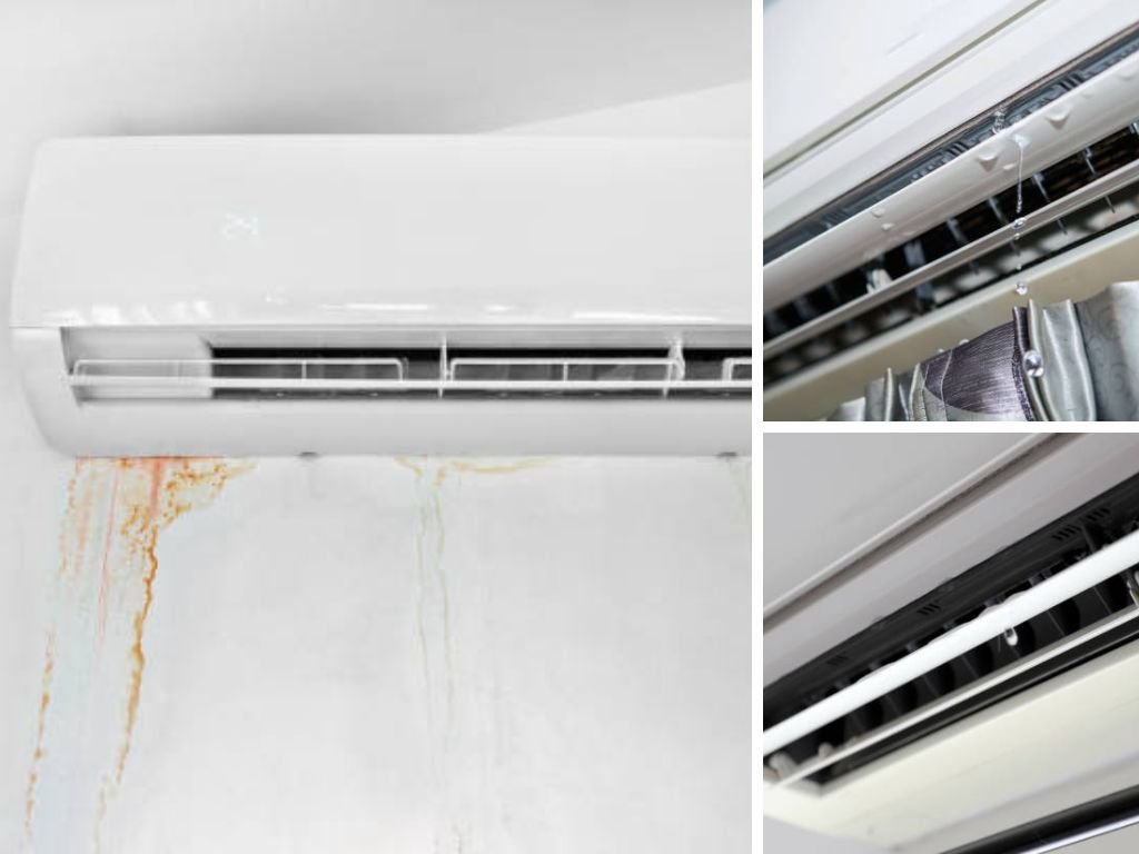Máy lạnh bị chảy nước