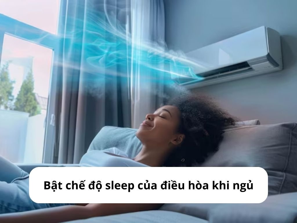 Bật chế độ sleep vào ban đêm