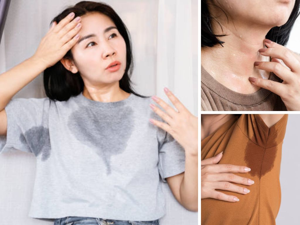 Toát mồ hôi dù đang trong phòng điều hòa