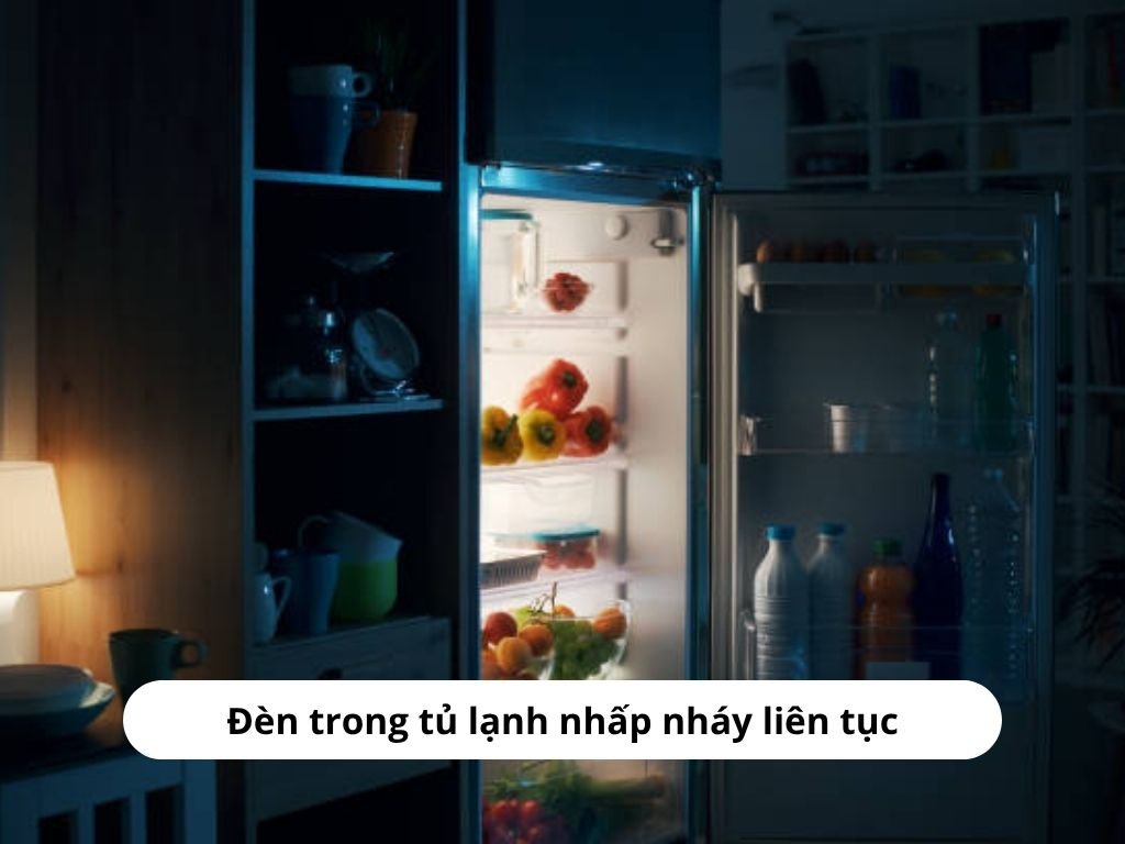 Tủ lạnh Toshiba nháy đèn